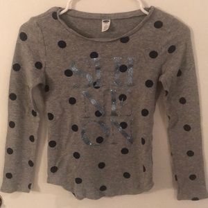 Girls long sleeve shirt
